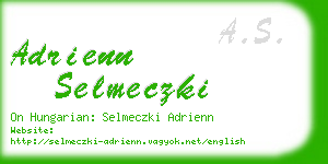 adrienn selmeczki business card
